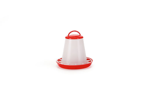 PLASTIC VOERSILO+DEKSEL RD WIT 1KG