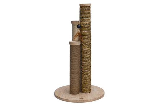 DBL HOUT KRABPAAL WILLA 39,5X39,5X70