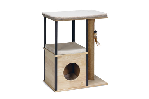 DBL KRABMEUBEL NALA HOUT BRN 65X40X82