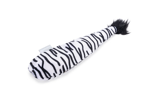 BZ CATN KSP JUNGLE ZEBRA STAART WIT