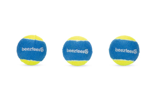 BZ FETCH TENNISBAL BLW/GL 3ST 6,3