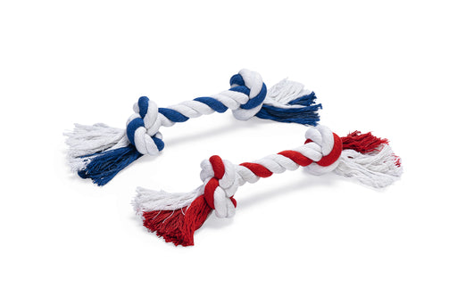 BZ FLOSSYTOY RD/BLW ASS 2KNOP,125G
