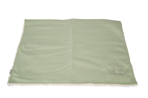 BZ KITTEN PLU DEKEN TILOU GRN 70X50