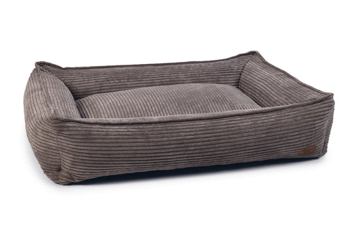 DBL LIGMAND RIBBED BRN 95X80X23