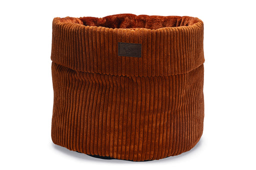 DBL KATTENM RIBBED TERRA 50X50X35