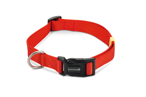 BZ NYLON HALSBAND UNI RD 48-70X25