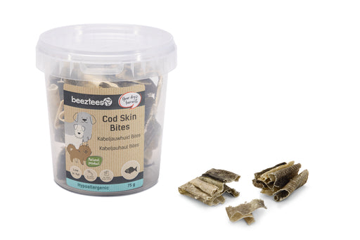 BZ KABELJAUWHUID BITES 75G