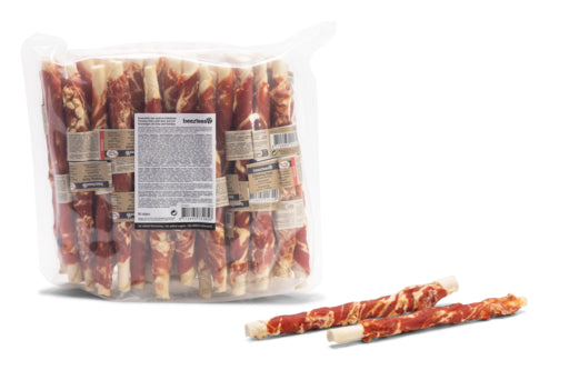 BZ KAUWSTICKS EEND/KABELJW BULK 20