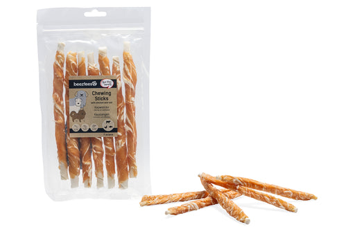 BZ KAUWSTICKS KIP/KABELJAUW 20 7ST