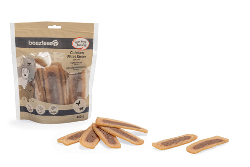 BZ KIPFILET STRIPS MET LAM 400G