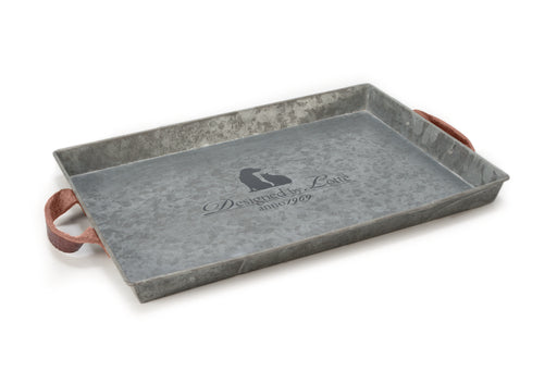 DBL ZINC TRAY 48X34X4