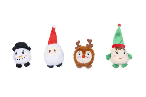BZ PLU HSP KERST FIGU ASS DISP 12ST