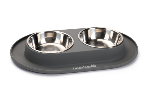 BZ DINERSET 2x350ML E-STAHL-SILIK GRAU