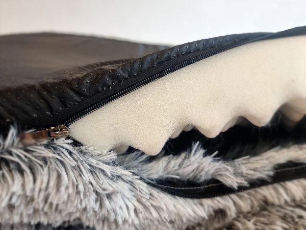 Human Sized Dog Bed Eef Grijs 172x97x37 cm