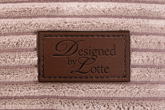 Designed by Lotte Ribbed Hondenmand Roze