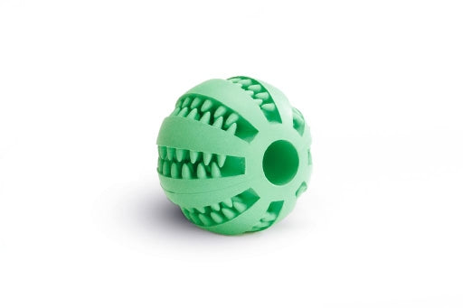 BEEZTEES RUBBER MASSAGE BAL VOOR TANDEN MET MINT