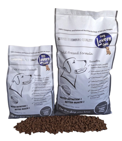 Dog Lovers Gold Cold Pressed Formula