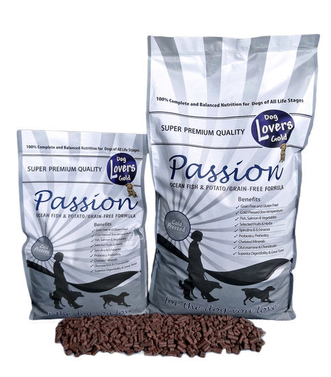 Dog Lovers Gold Cold Pressed Ocean Fish & Potato / Grain Free