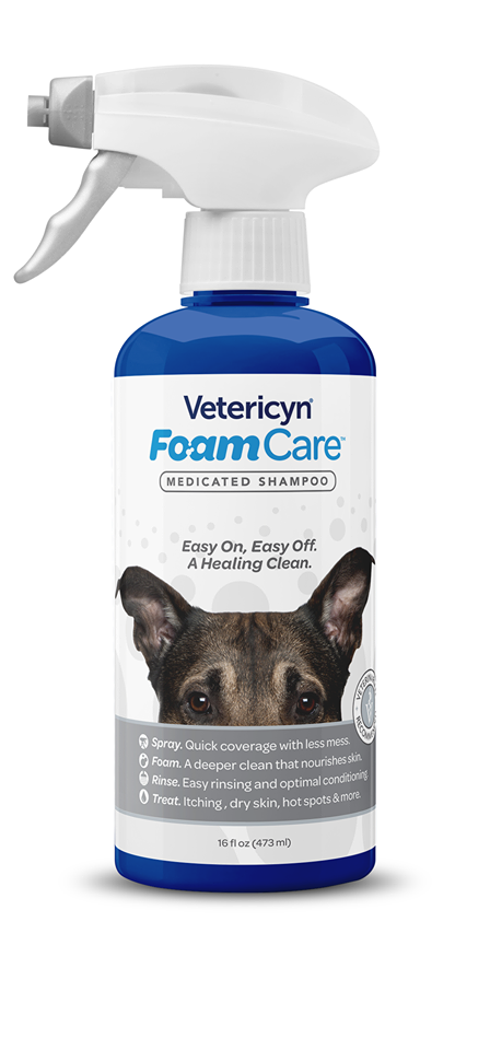 Vetericyn Foamcare Medicated Shampoo