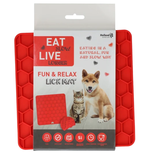 Eat Slow Live Longer Fun & Relax Lick Mat