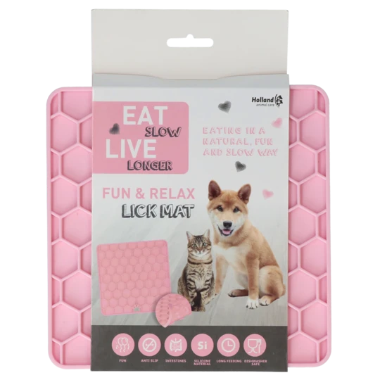 Eat Slow Live Longer Fun & Relax Lick Mat