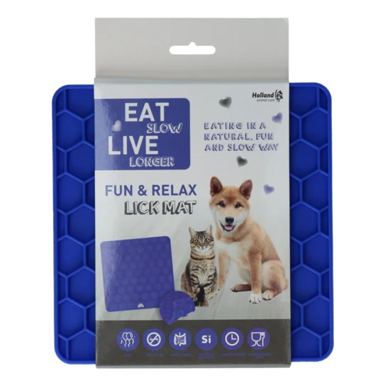 Eat Slow Live Longer Fun & Relax Lick Mat