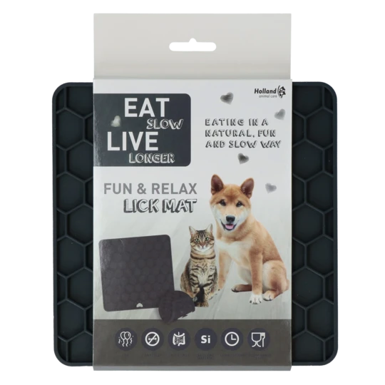 Eat Slow Live Longer Fun & Relax Lick Mat