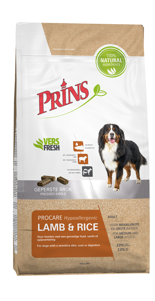 Prins ProCare LAMB & RICE Hypoallergic