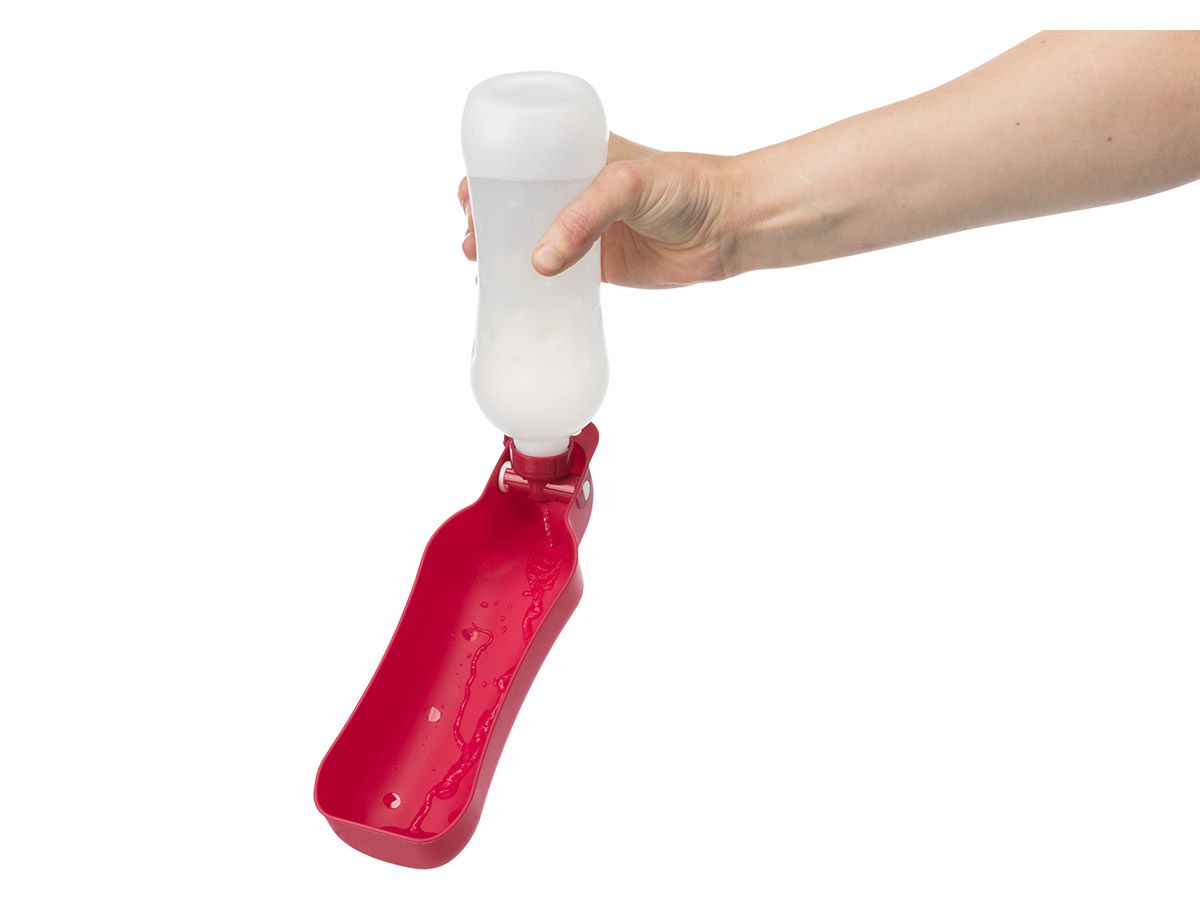 Fles met waterbak
