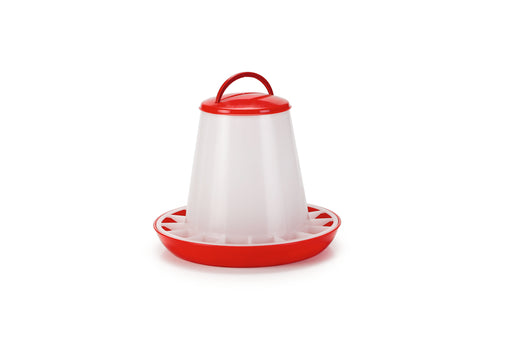 PLASTIC VOERSILO+DEKSEL RD WIT 3KG