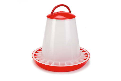 PLASTIC VOERSILO+DEKSEL RD WIT 10KG