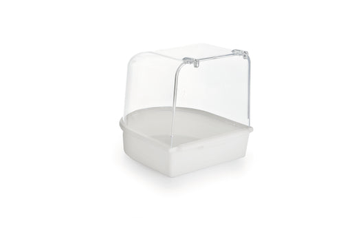 BZ PLASTIC BADHUISJE WIT 13X13X13