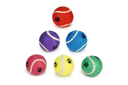 BZ TENNISBAL+VOETOPDRUK GR 10
