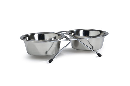 BZ DRAADSTAND+2STEELDISH 461 0,45L