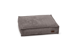 DBL LIGK RIBBED BRN 70X55X15