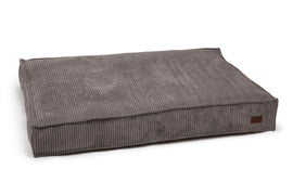DBL LIGK RIBBED BRN 120X80X15