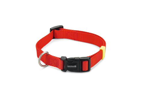 BZ NYLON HALSBAND UNI RD 35-50X20