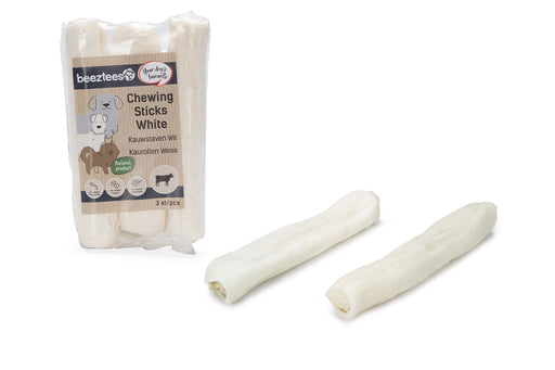 BZ KAUWSTAVEN WIT 12,5 3ST