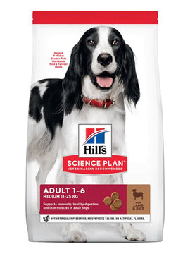 HILL'S SCIENCE PLAN Medium Adult Hondenvoer met Lam & Rijst