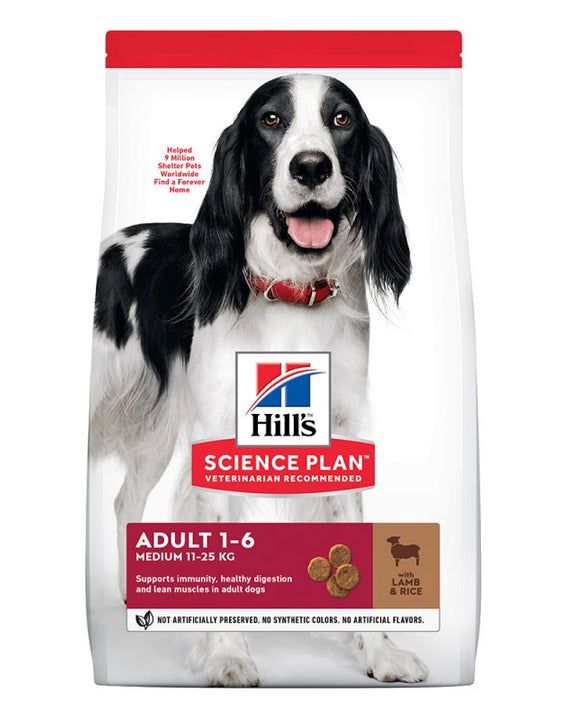 HILL'S SCIENCE PLAN Medium Adult Hondenvoer met Lam & Rijst