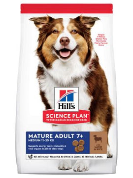 HILL'S SCIENCE PLAN Medium Mature Adult 7+ Hondenvoer met Lam & Rijst