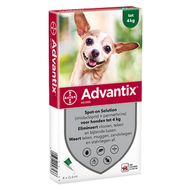 Bayer Advantix Spot on 40 0.4 ml < 4 KG