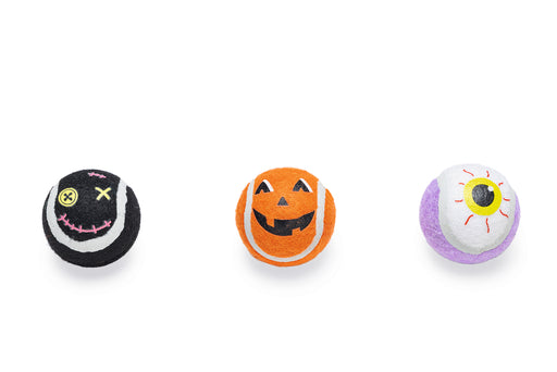 BZ HALLOWEEN TENNISBALLEN MULTI 3ST