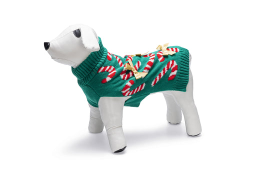 BZ KERSTTRUI CANDY CANES HOND M 33