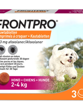 Front Pro Vlooien- en tekenpil