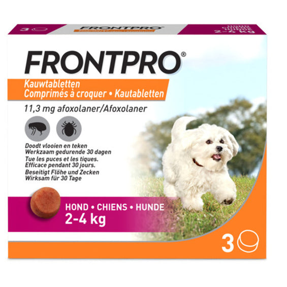 Front Pro Vlooien- en tekenpil