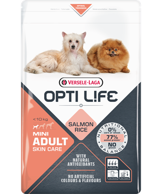 Opti Life Adult Skin Care Mini (Salmon & rice)