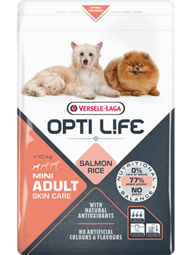 Opti Life Adult Skin Care Mini (Salmon & rice)
