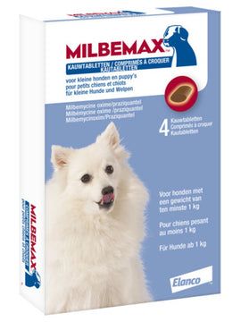 MILBEMAX CHEWY PUPPY EN KLEINE HOND