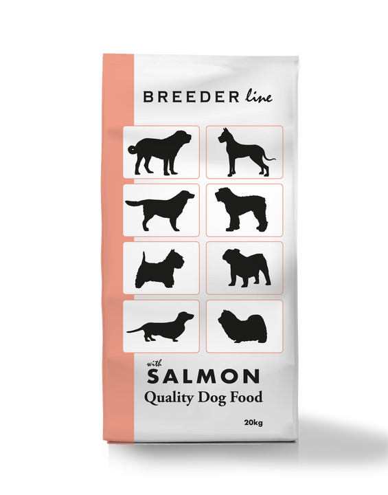 Breeder Line Salmon Quality Dogfood 20 kg